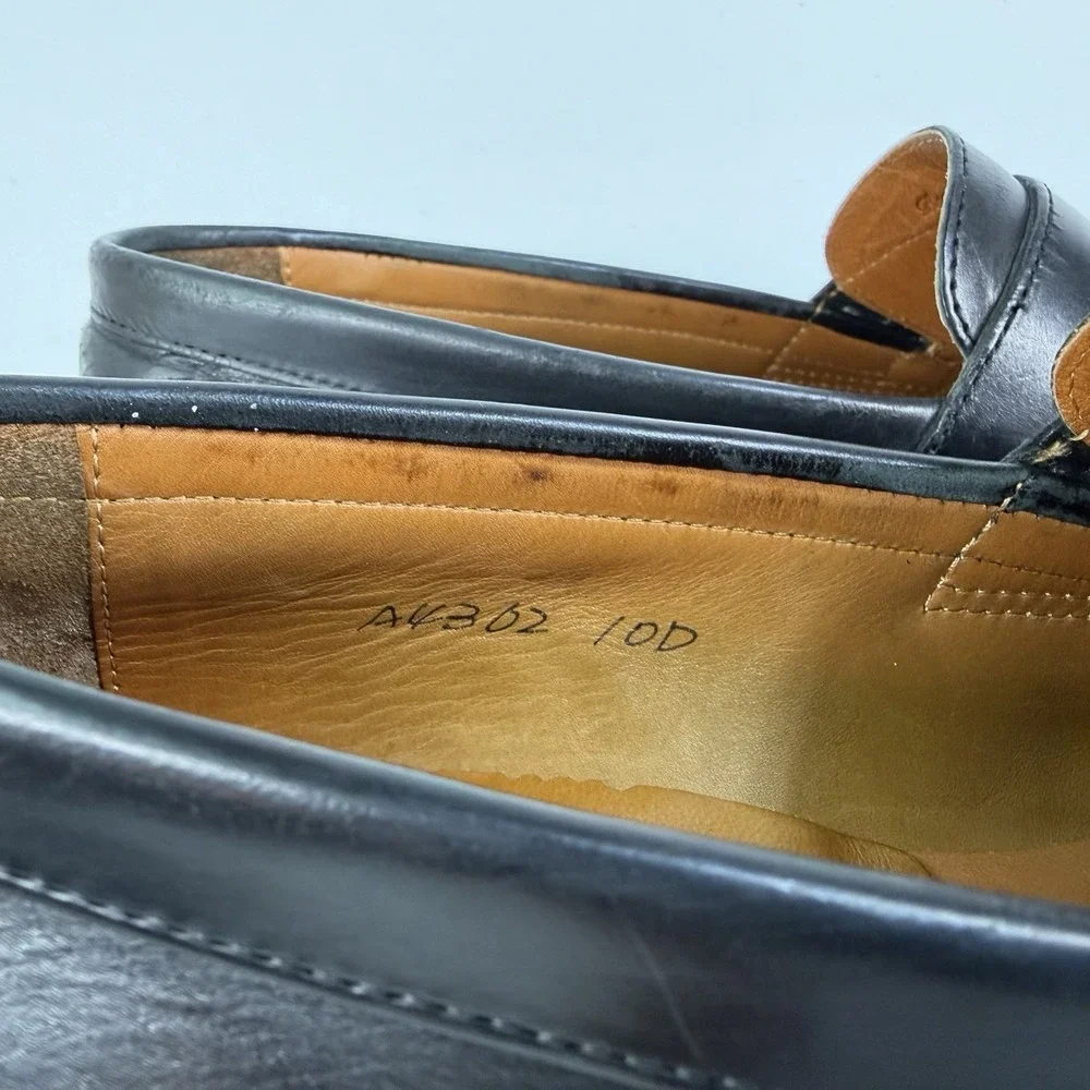 J Crew Ludlow Penny Loafers Mens 10 D Goodyear West Classic Slip On Dress Shoes